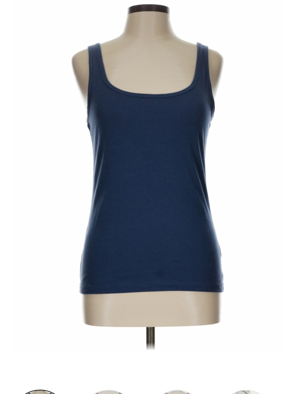 No Boundaries Navy Scoop Neck Tank Top